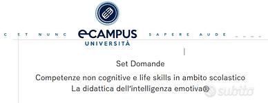 Paniere ecampus competenze non cognitive e life sk