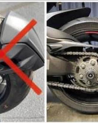 Paraschizzi Multistrada 1200/1260 dal 2015/2020