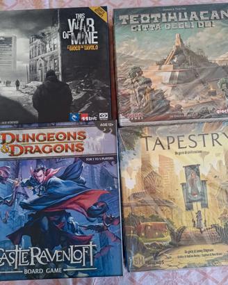 Giochi da tavolo vari