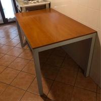 Tavolo da Cucina legno e acciaio