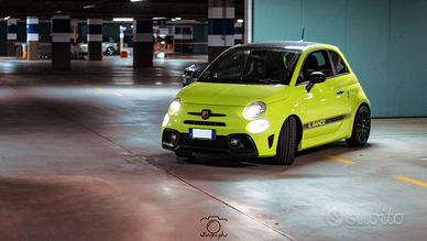 abarth 595 competizione verde adrenalina 