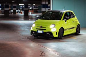 abarth 595 competizione verde adrenalina 