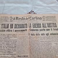 Copia da originale dell' edizione straordinaria de