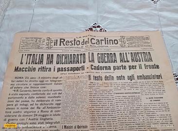 Copia da originale dell' edizione straordinaria de