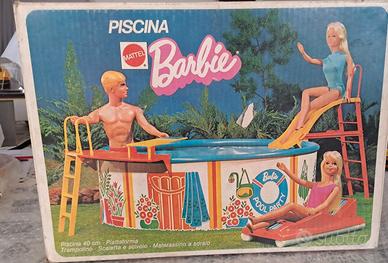 Barbie Pool Party Piscina Mattel 1973 Vintage