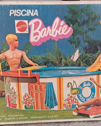 Barbie Pool Party Piscina Mattel 1973 Vintage