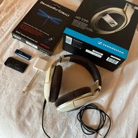 Sennheiser hd 599 + Dragonfly cobalt + adattatore