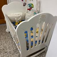 Culla “Pali” principe con Swarovski