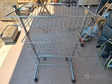 carrello in ferro porta oggetti