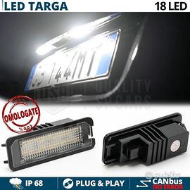 2 Placchette Luci Targa LED per Seat CANbus 18 LED