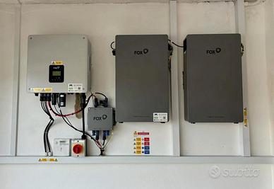 kit 8kw accumulo 15kw inverter 11kw fotovoltaico 