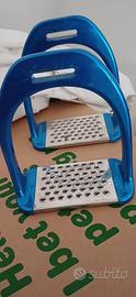 Staffe in Alluminio Pro-Light Panca Larga Blu