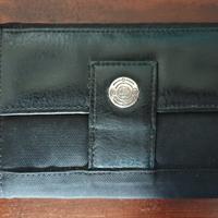 Portafogli ZIPPO in tela con inserti in pelle