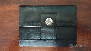 Portafogli ZIPPO in tela con inserti in pelle