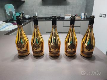 bottiglie champagne vuote