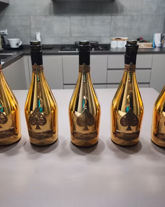bottiglie champagne vuote