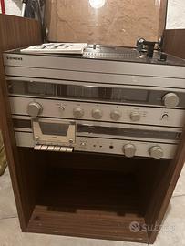 Giradischi Siemens con mobiletto