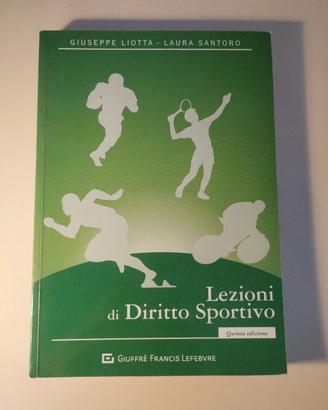 Lezioni di diritto sportivo di Liotta e Santoro 