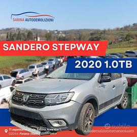 dacia sandero stepway 2020 900 turbo benz ricambi 