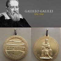 Medaglia monumento a galileo inaugurato nella sede