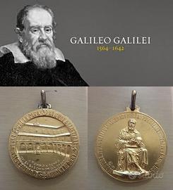 Medaglia monumento a galileo inaugurato nella sede