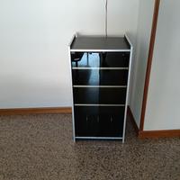 mobiletto  porta dischi e giradischi 