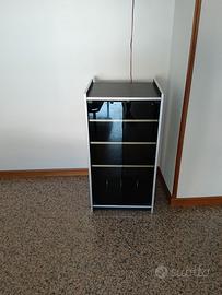 mobiletto  porta dischi e giradischi 