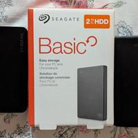 tre hard disk esterni (8 TB) in garanzia