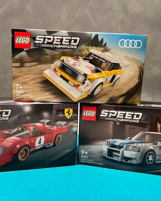 LEGO SPEED CHAMPIONS 76897 + 76906 + 76917