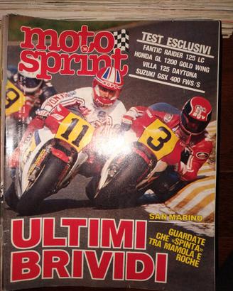 Rivista MOTOSPRINT numero 36 del 1984