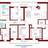 Appartamento rustico di 5 locali nel cuore di Ega,