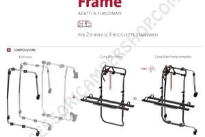 PORTA-BICI FIAMMA CARRY-BIKE FRAME DEEP BLACK