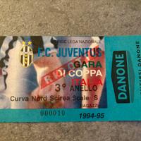 Bigliettio finale Coppa Italia Juventus