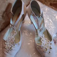 Scarpe Sposa"Guido La Rocca" con tacco alto 7,4 cm