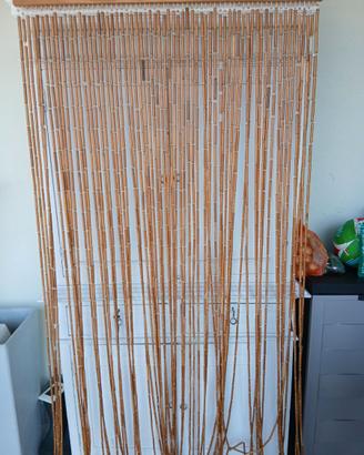 Tenda per porta in bambù