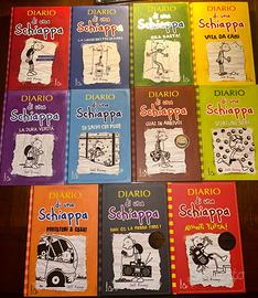 Set 11 libri Diario di una Schiappa – Jeff Kinney