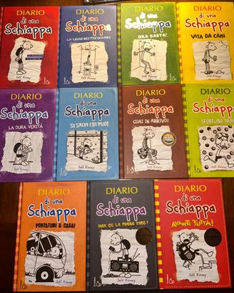 Set 11 libri Diario di una Schiappa – Jeff Kinney