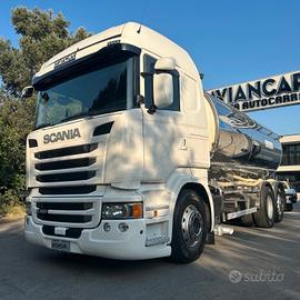 Scania R450 2016 3 assi Cisterna Liquidi Alimentar