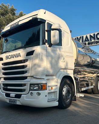 Scania R450 2016 3 assi Cisterna Liquidi Alimentar