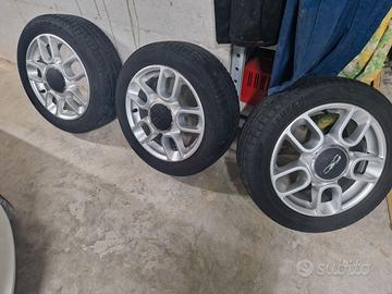 cerchi e gomme fiat 500
