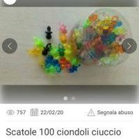 CIUCCI DI PLASTICA