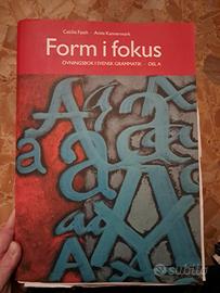 form i fokus del A, eserciziario grammatica svedes