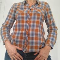 Camicia di cotone a quadri