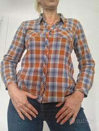 Camicia di cotone a quadri