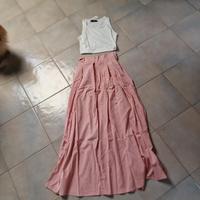 Vestito da donna, top + gonna