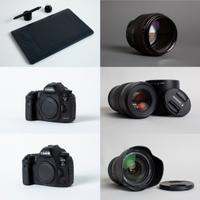 Attrezzatura fotografica professionale per studio