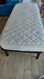 rete e materasso 1 piazza