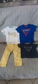 jeans e magliette Guess bimbo
