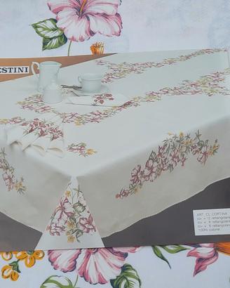 tovaglie nuove con scatola originale