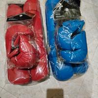 Guanti da karate e parastinchi